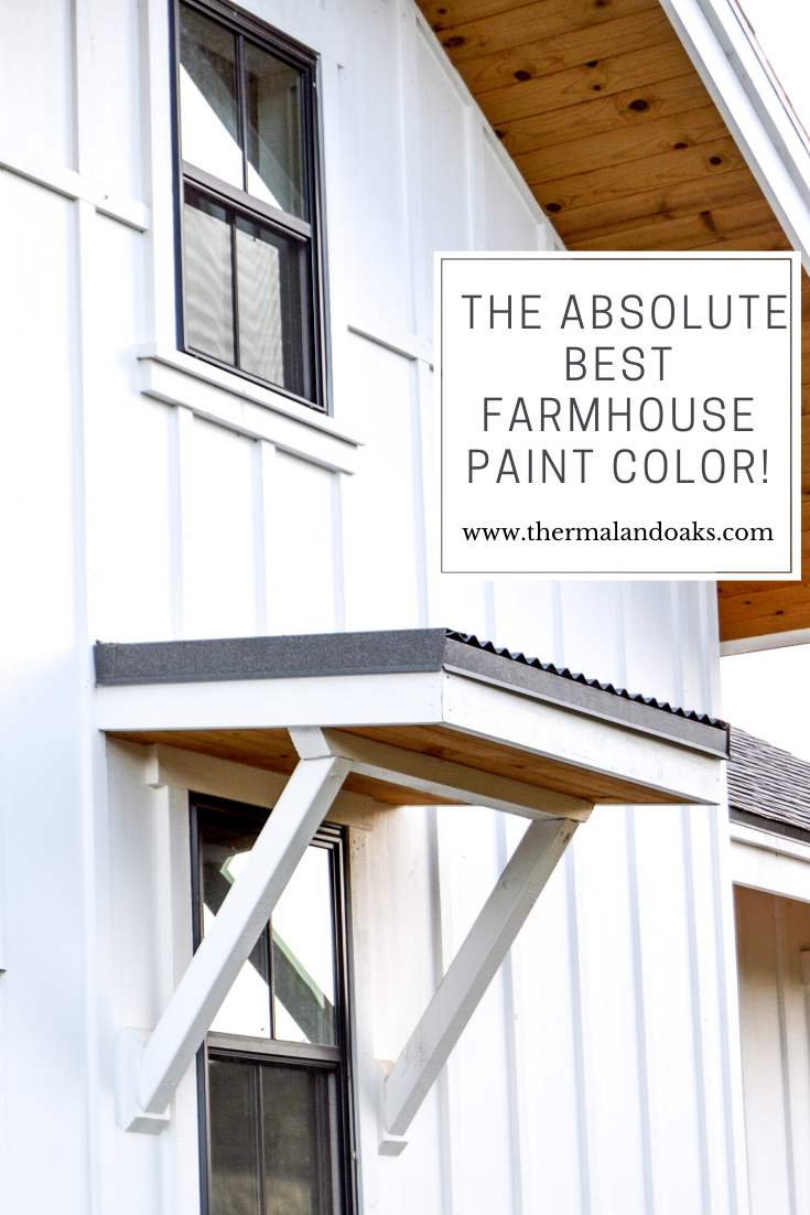 The Absolute Best Farmhouse Paint Color Thermaland Oaks