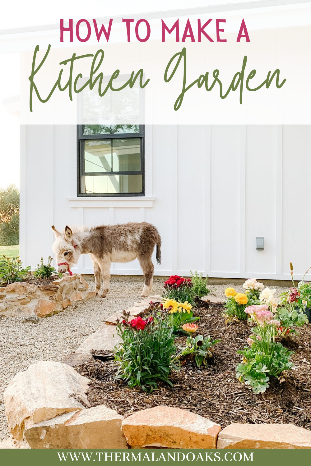 How to Make a Kitchen Garden Thermaland Oaks