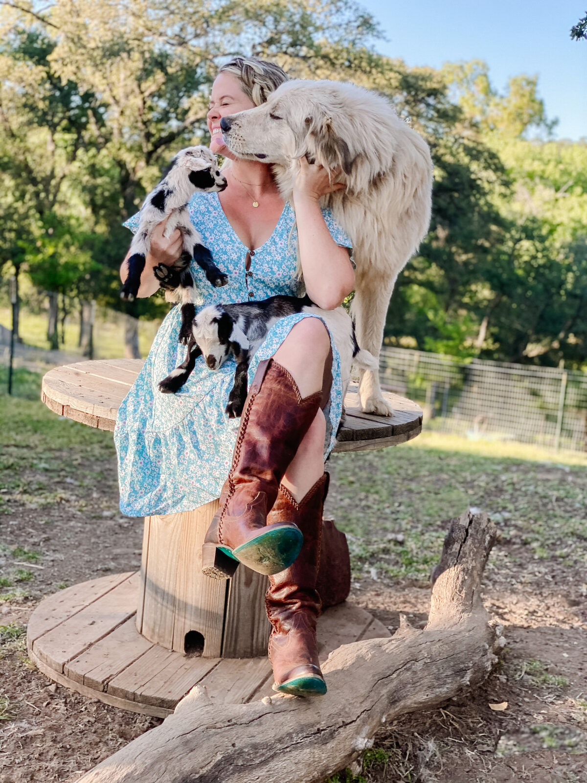 Farm Girl Hair Products & Tutorial Thermaland Oaks