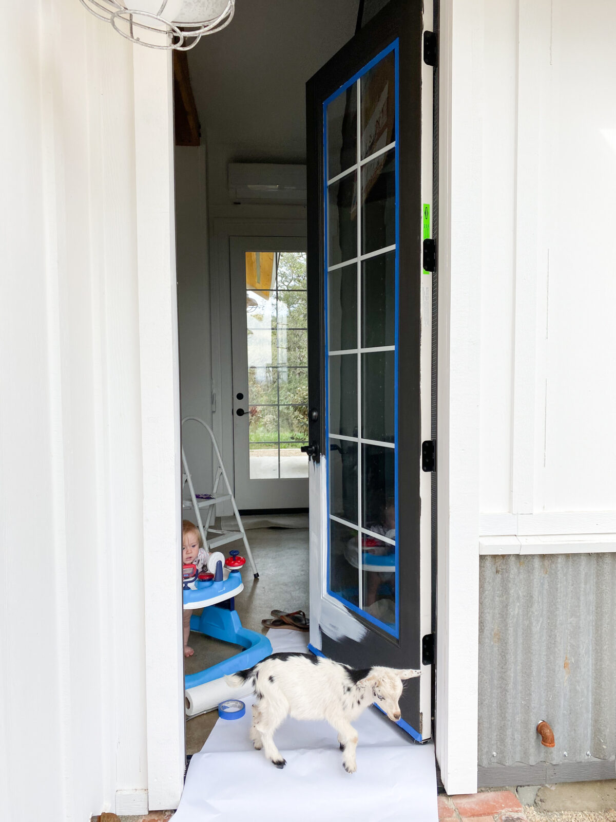 How to Paint an Exterior Door Thermaland Oaks