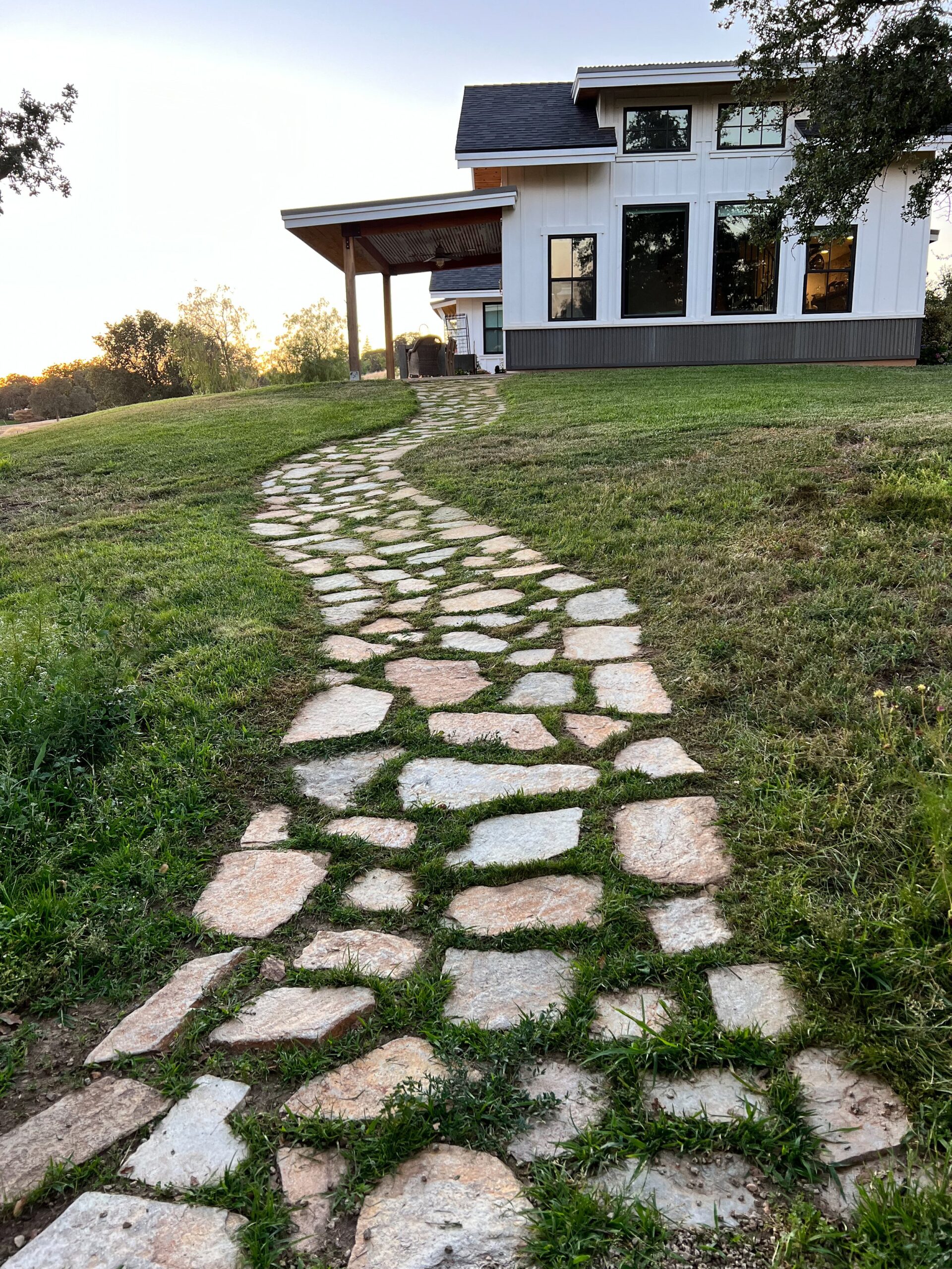 Designing a Stone Pathway | Thermaland Oaks