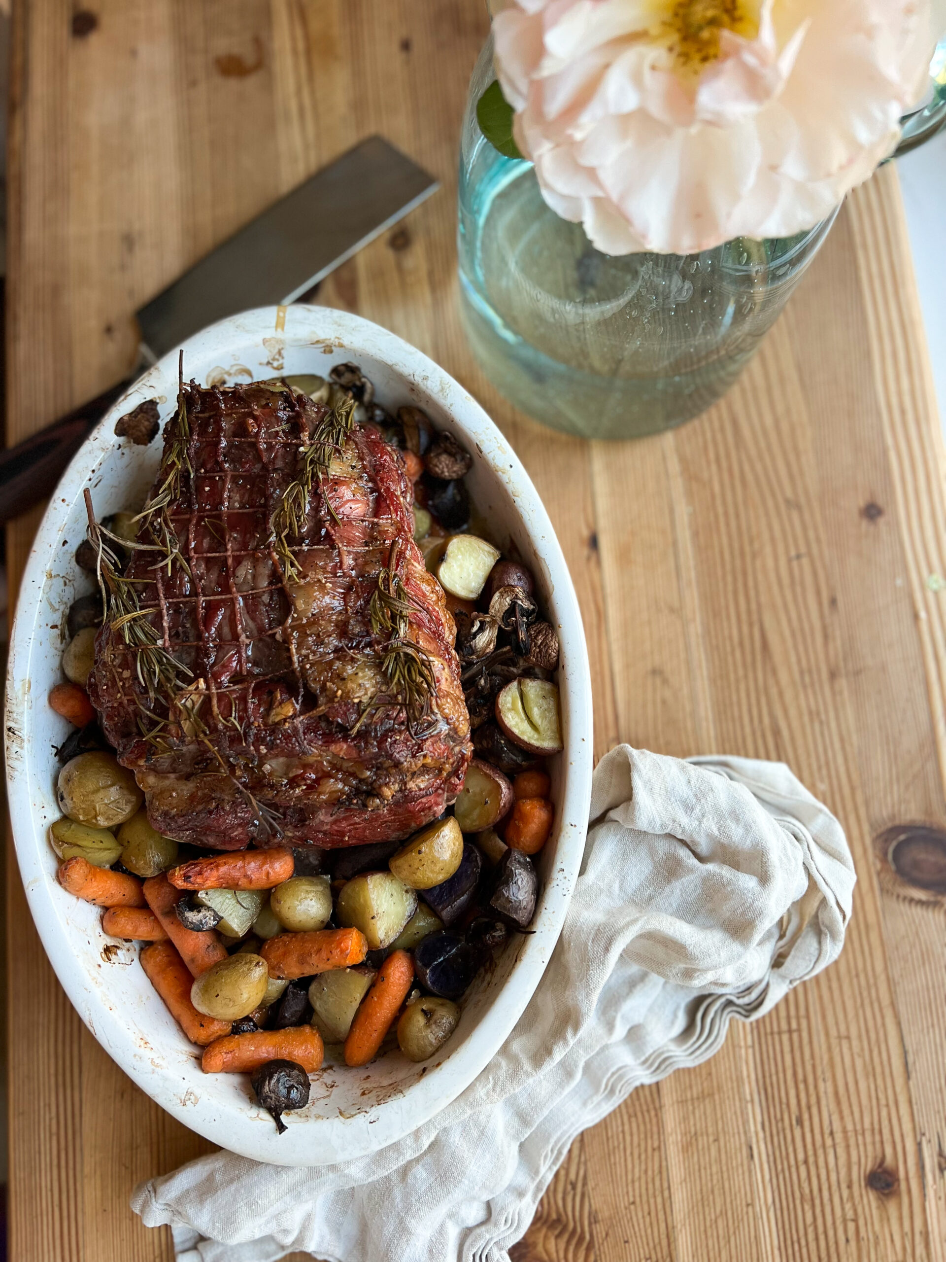 Slow Roasted BBQ Lamb Shoulder | Thermaland Oaks